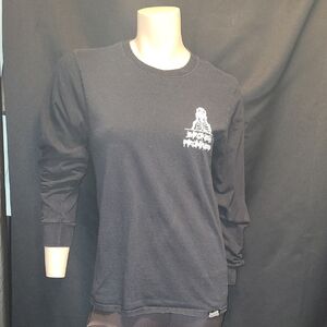 Black BROKEN PROMISES Long Sleeve Men's Shirt Size Small
